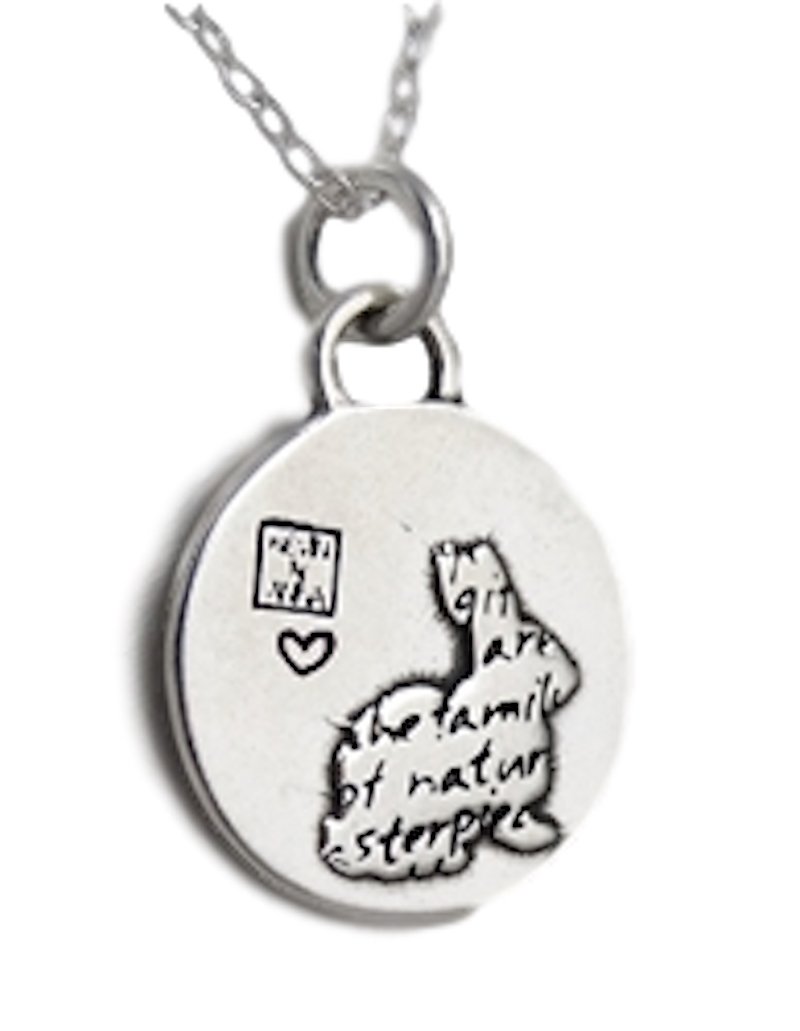 Inspirational Bunny Charm Necklace - Cute Rabbit Pendant Jewelry for Women & Girls - Perfect Gift for Easter, Birthday & Everyday Wear