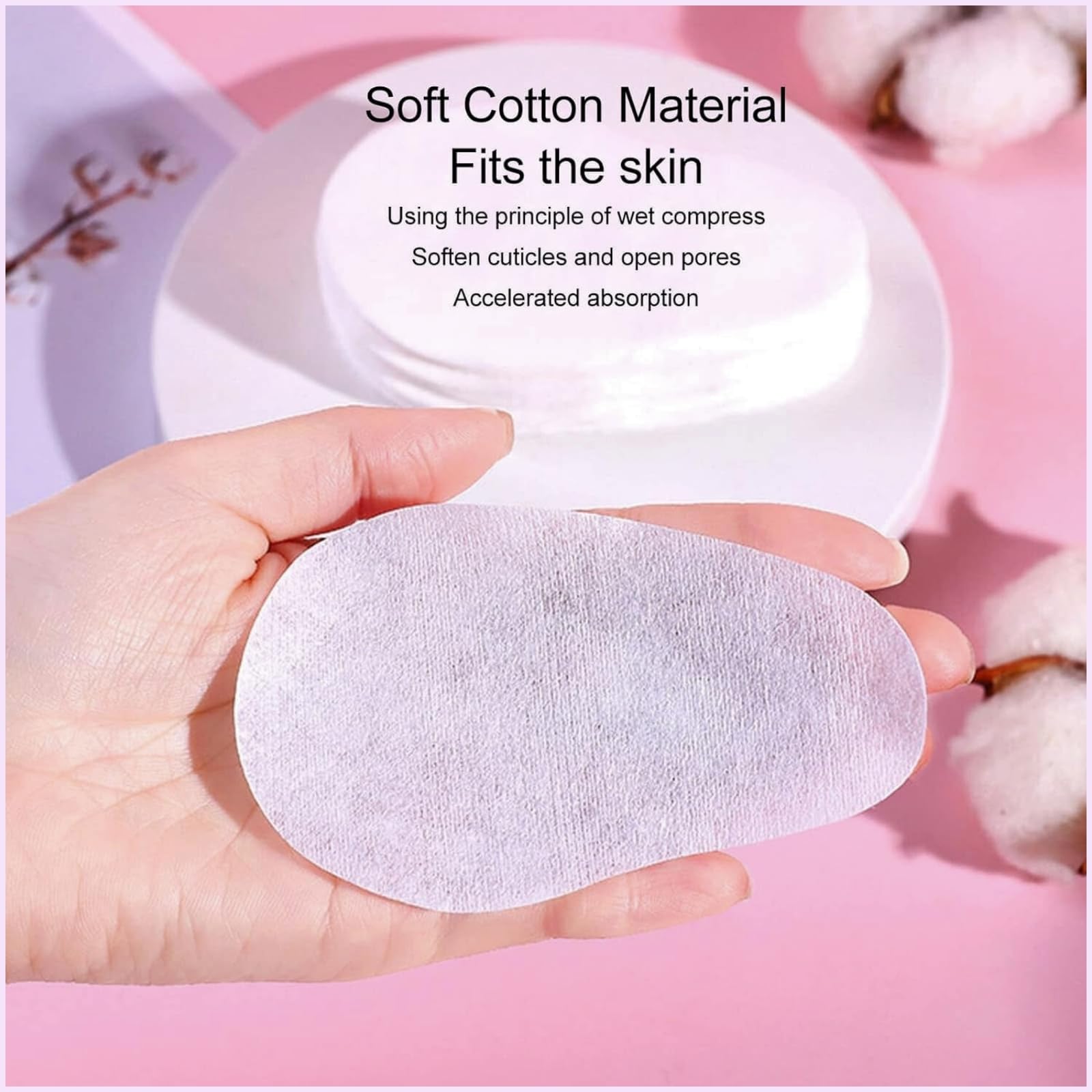 Professional Facial Eye Zone Pad Sheets - 100 Pcs | Hairline & Skin Care Paper Towels for Cleansing & Moisturizing | Home Beauty Spa & Salon Use | Women's Skincare Essential for Makeup Removal & Daily Routine