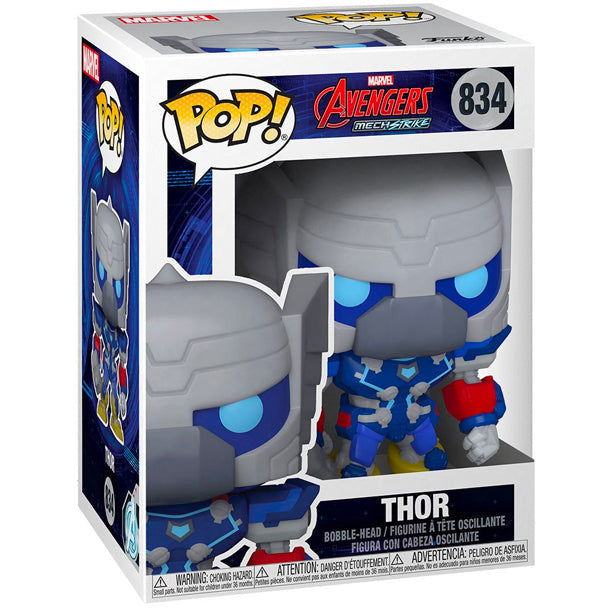 Marvel Avengers Mech Strike: Thor Action Figure - Collectible Superhero Toy for Kids & Adults - Perfect for Display, Gifts & Role Play