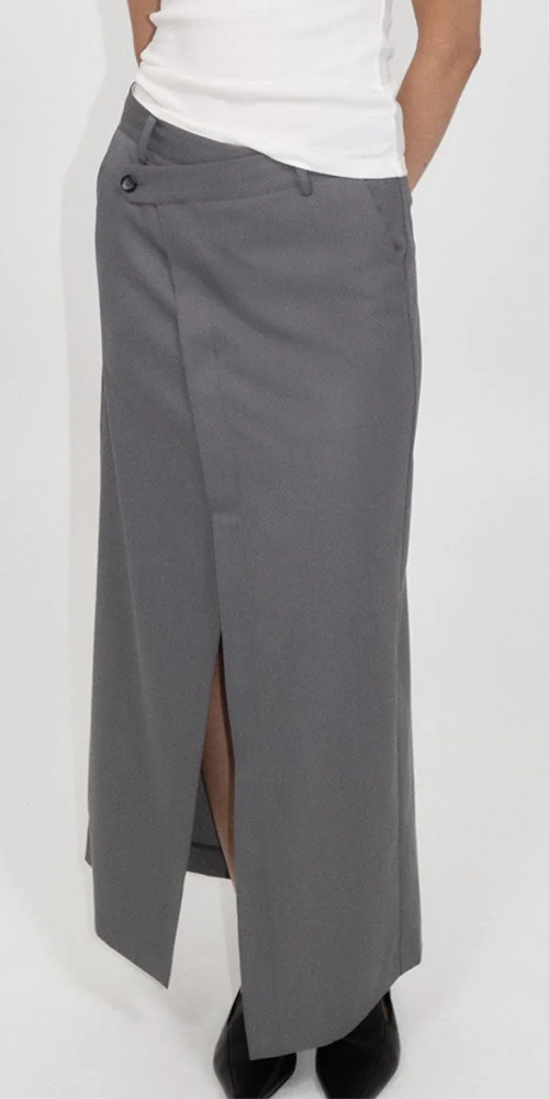 Deconstructed Waist Maxi Skirt for Women - Boho Flowy Long Skirt with Elastic Waistband | Perfect for Beach, Vacation & Summer Outfits