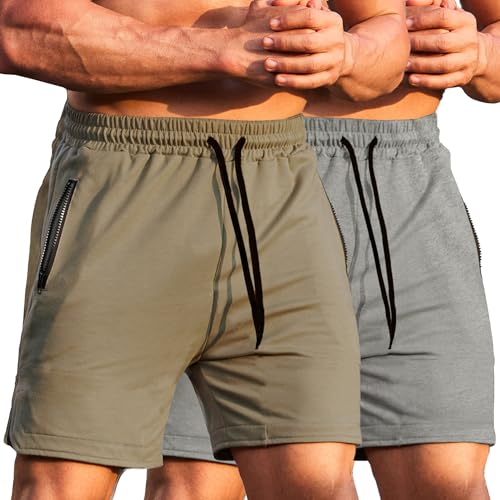 2 Pack- Khaki/Grey