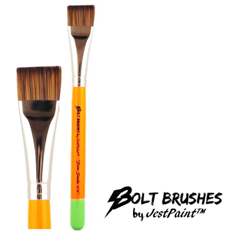 Bolt Paint Brushes by Jest Paint - Premium Artist Brushes for Acrylic, Oil & Watercolor Painting - Perfect for Canvas, Wood & DIY Art Projects