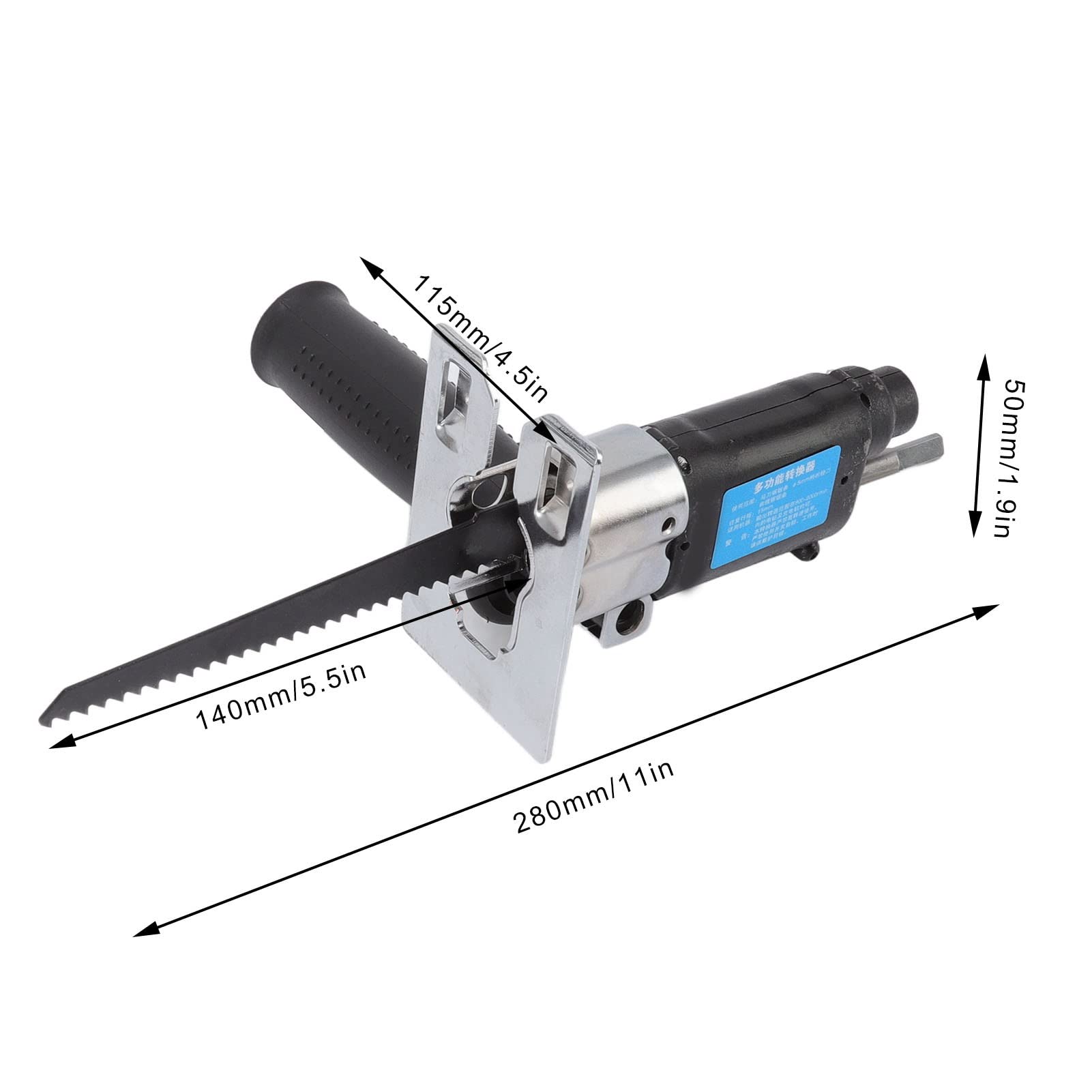 Electric Hole Saw & Reciprocating Saw with Comfortable Handle & Variable Speed - Perfect for Wood Carving, DIY Projects, and Home Renovations