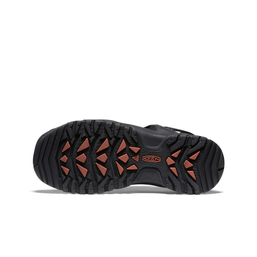 Men's KEEN Targhee III Hiking Sandals - Grey/Black | Waterproof & Comfortable Outdoor Adventure Footwear for Men | Perfect for Hiking, Camping & Travel
