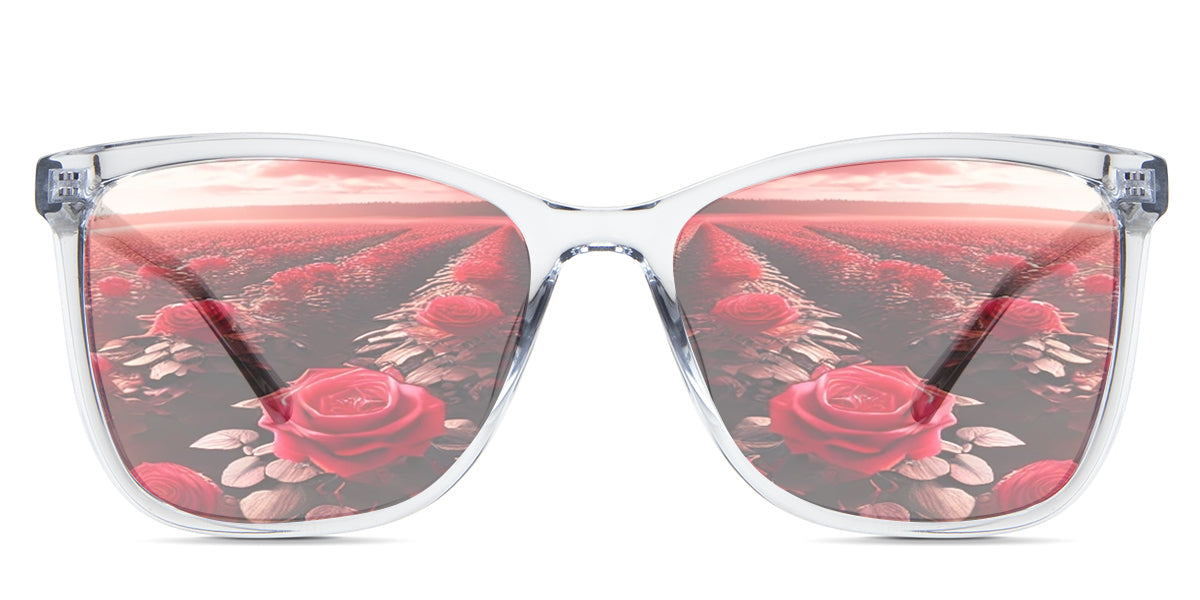 Yassi Women's Prescription Tinted Glasses - Stylish & UV Protection Eyewear for Driving, Reading & Outdoor Activities
