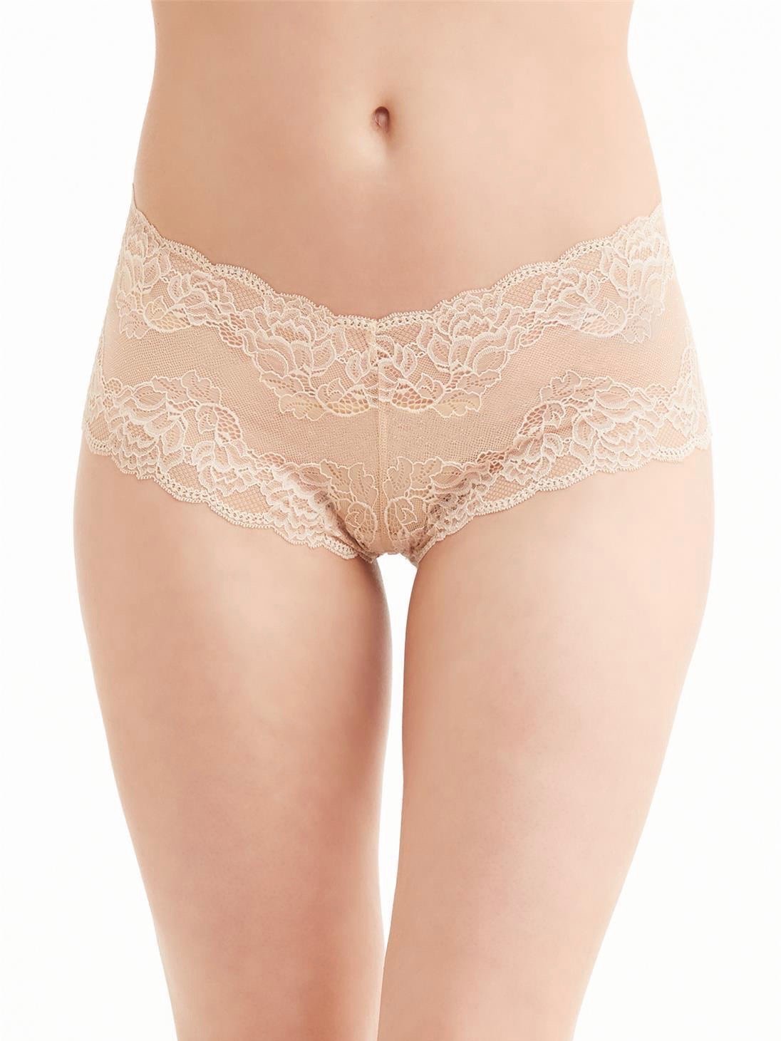 Montelle Cheeky Sheer Lace Panties for Women - Sexy Underwear for Date Night & Special Occasions