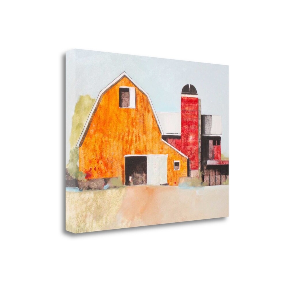 Barn No. 3 By Anthony Grant - Premium Giclee Art Print on Gallery Wrapped Canvas - Ready to Hang Wall Decor for Living Room, Bedroom & Office