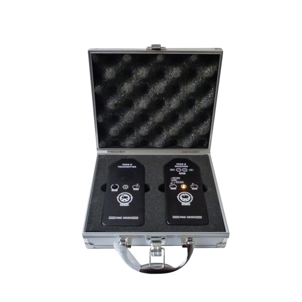 Phase Polarity Checker Detector - Audio Speaker & Microphone Tester with Long Outer Aluminum Box (PC218) | Perfect for Studio, Live Sound & DIY Audio Setup