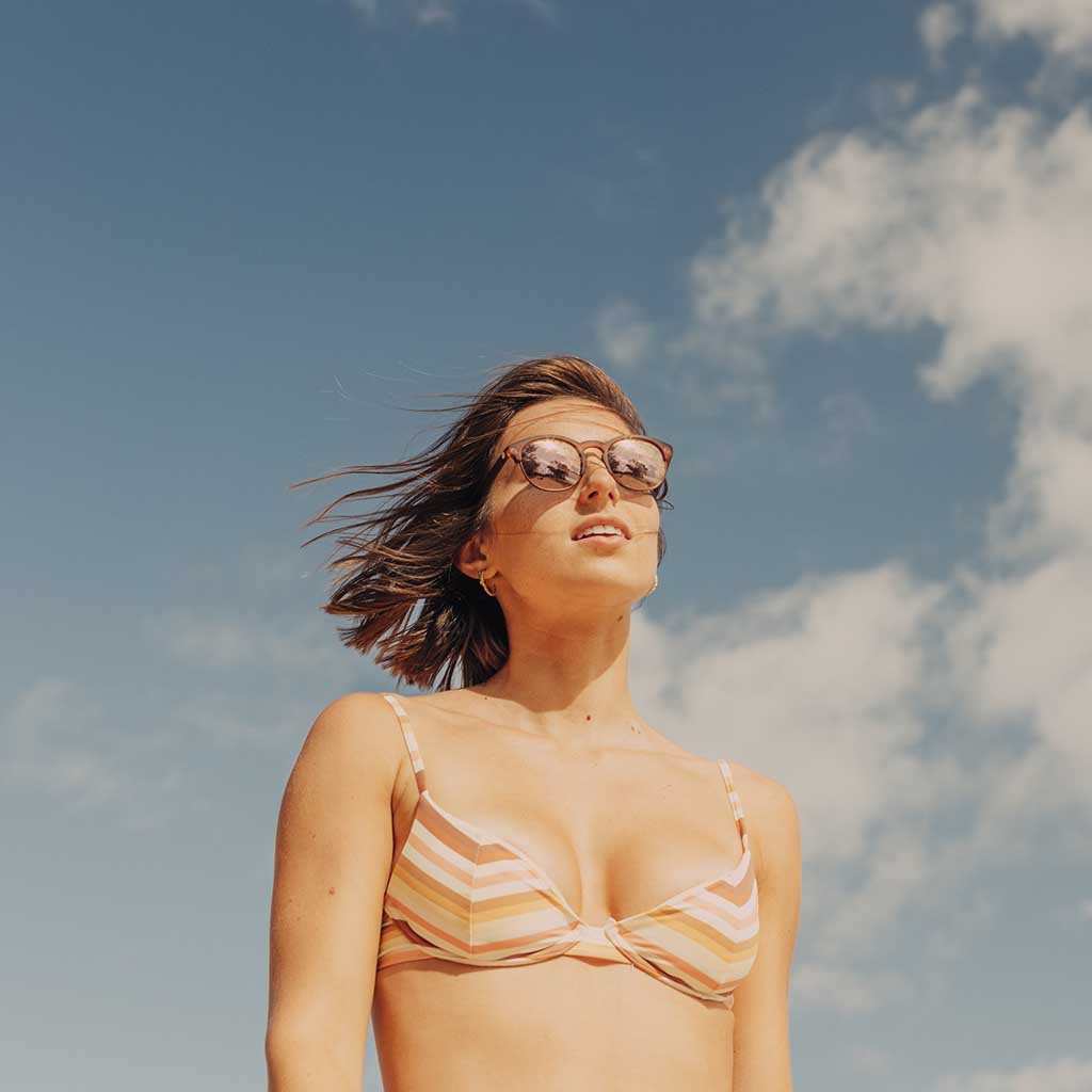 Avila Sunglasses Sienna Rose - Stylish UV Protection Shades for Women - Perfect for Outdoor Activities, Beach, and Driving