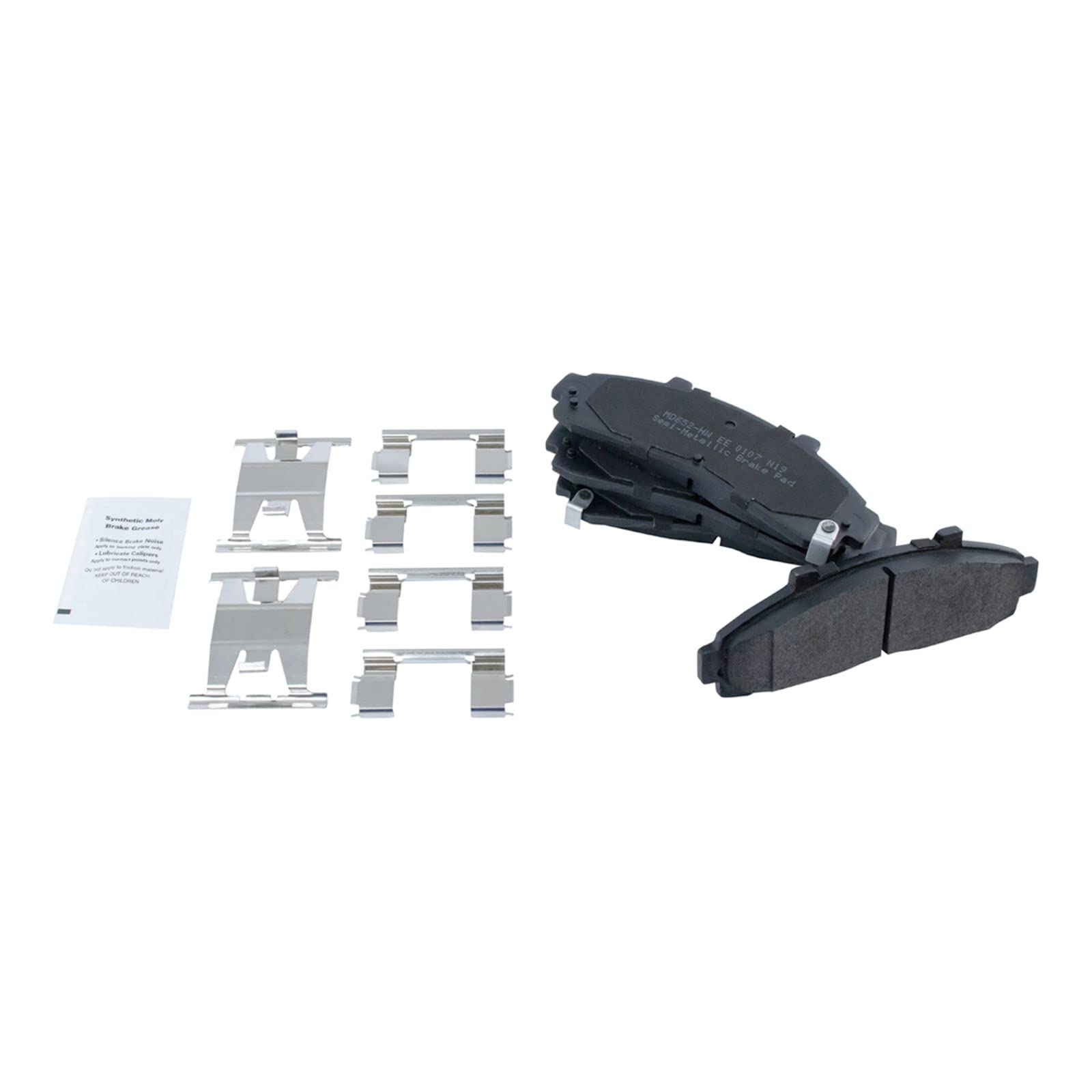 High-Performance Front Brake Rotor & Metallic Brake Pad Kit with Chemicals - Perfect for Racing, Off-Roading & Daily Driving