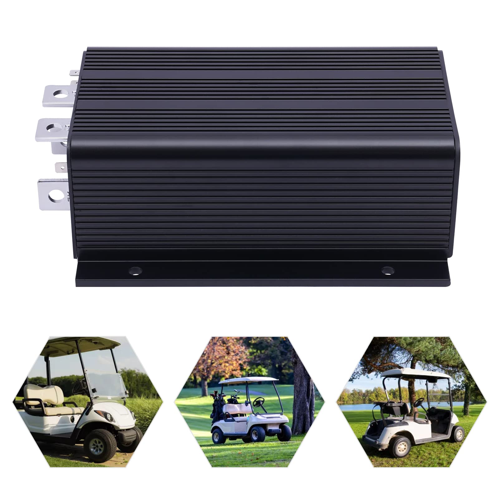 36V 500A Motor Controller for Club Car Golf Carts - High Performance DC Motor Speed Controller (Model 1205M-5603) | Perfect for Electric Golf Cart Upgrades & DIY EV Projects