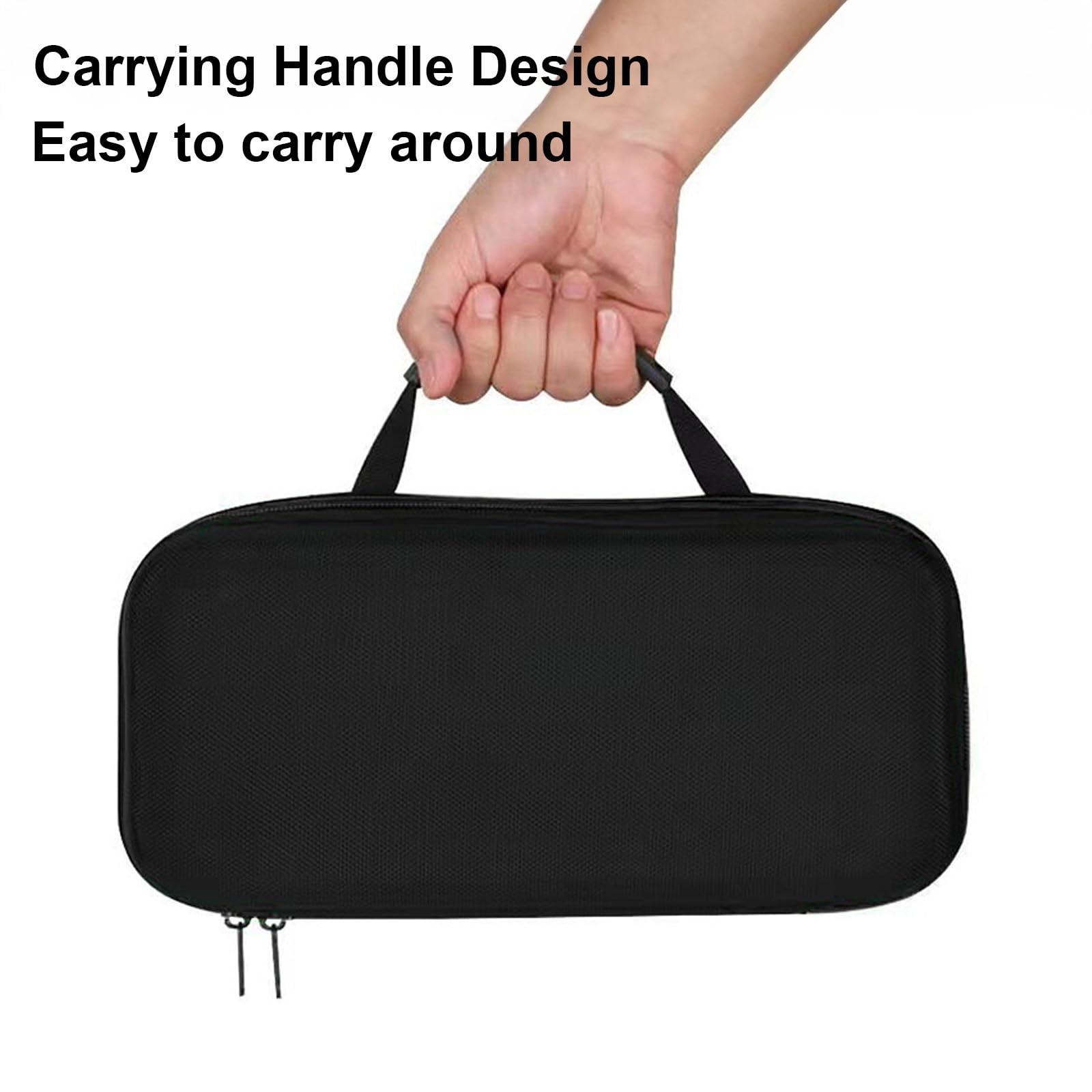 Premium Water-Resistant Shock-Proof Dual Microphone Carrying Case - Protective Storage Bag for 2 Mics - Ideal for Travel, Studio, Live Performances & Outdoor Recording