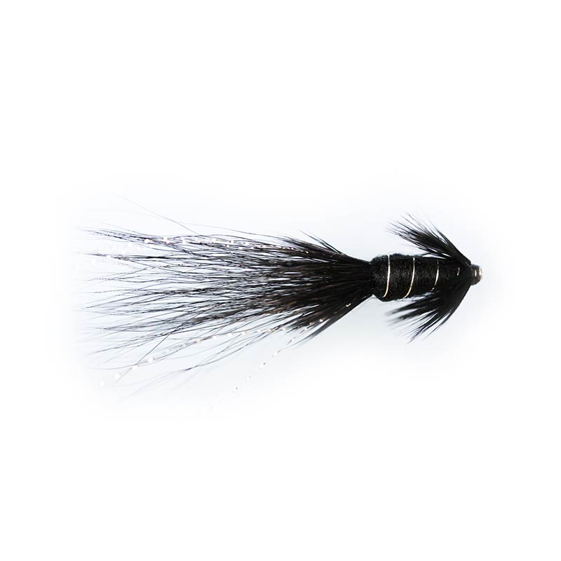Premium Caledonia Black Snaelda Copper Tube Fly - High-Quality Fishing Lure for Trout & Salmon - Perfect for Fly Fishing in Rivers & Streams
