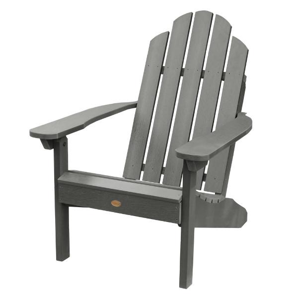 Classic Outdoor Westport Adirondack Chair - Durable All-Weather Patio Furniture for Backyard, Poolside & Garden Relaxation