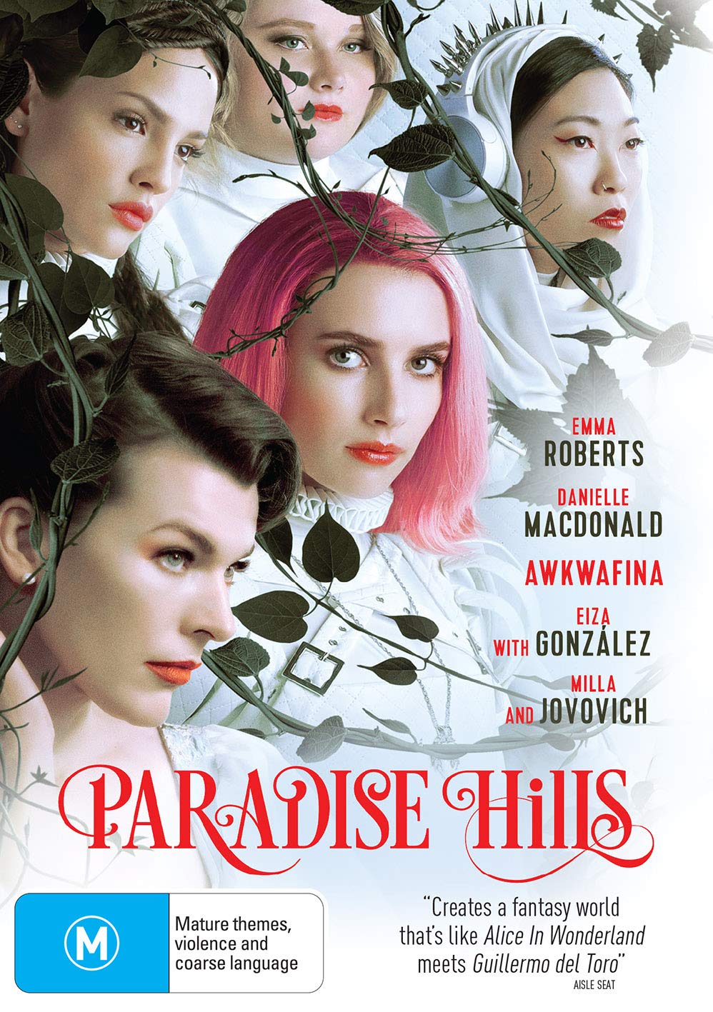 Paradise Hills DVD with Emma Roberts | Region 4 Import (Australia) | Non-USA Format | Perfect for Movie Collectors & International Film Fans