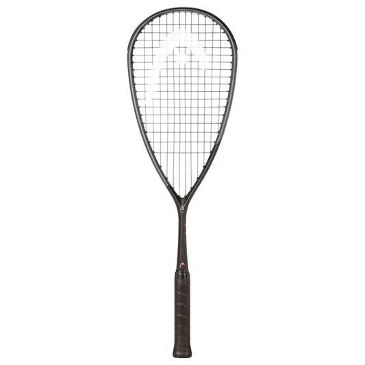 Head Speed 120 Squash Racket 2023 - Professional Carbon Fiber Squash Racquet with Shock Absorbing Grip | Perfect for Competitive Play & Training Sessions