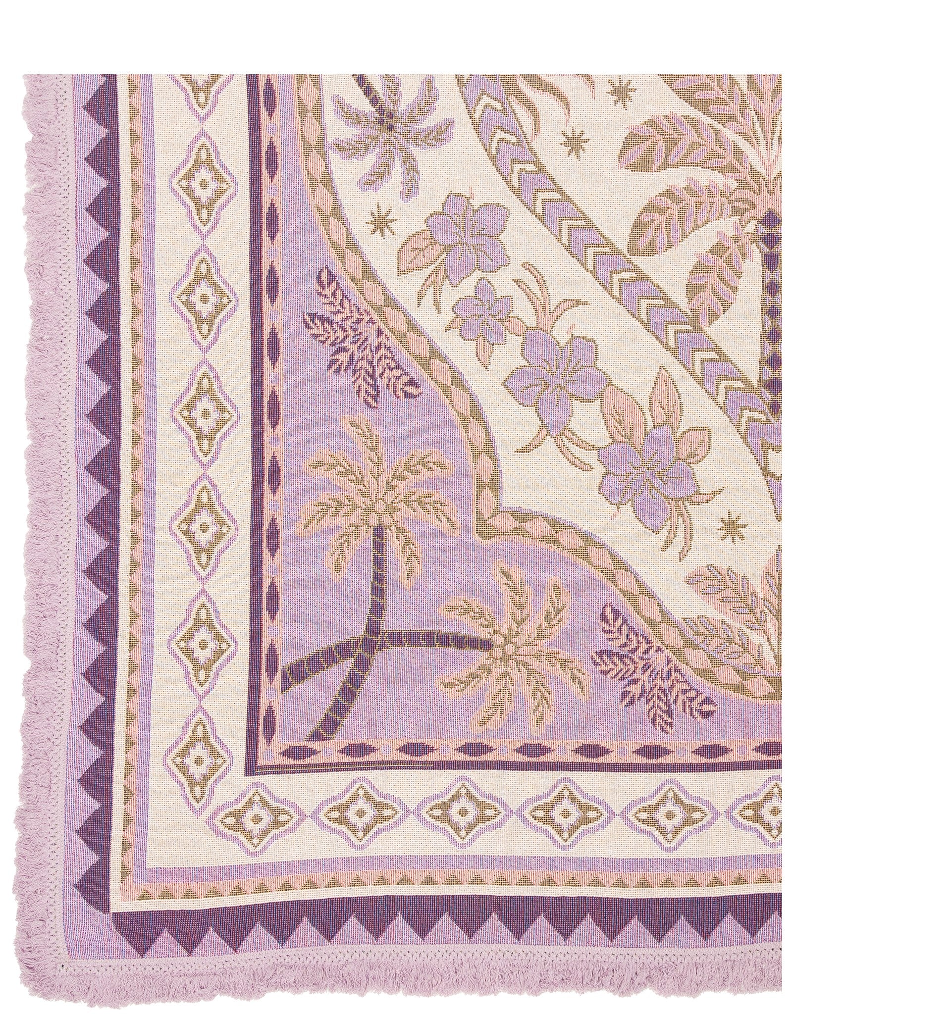 Soft Lilac Throw Rug for Living Room - Cozy & Stylish Home Decor for Bedroom, Nursery, or Dorm