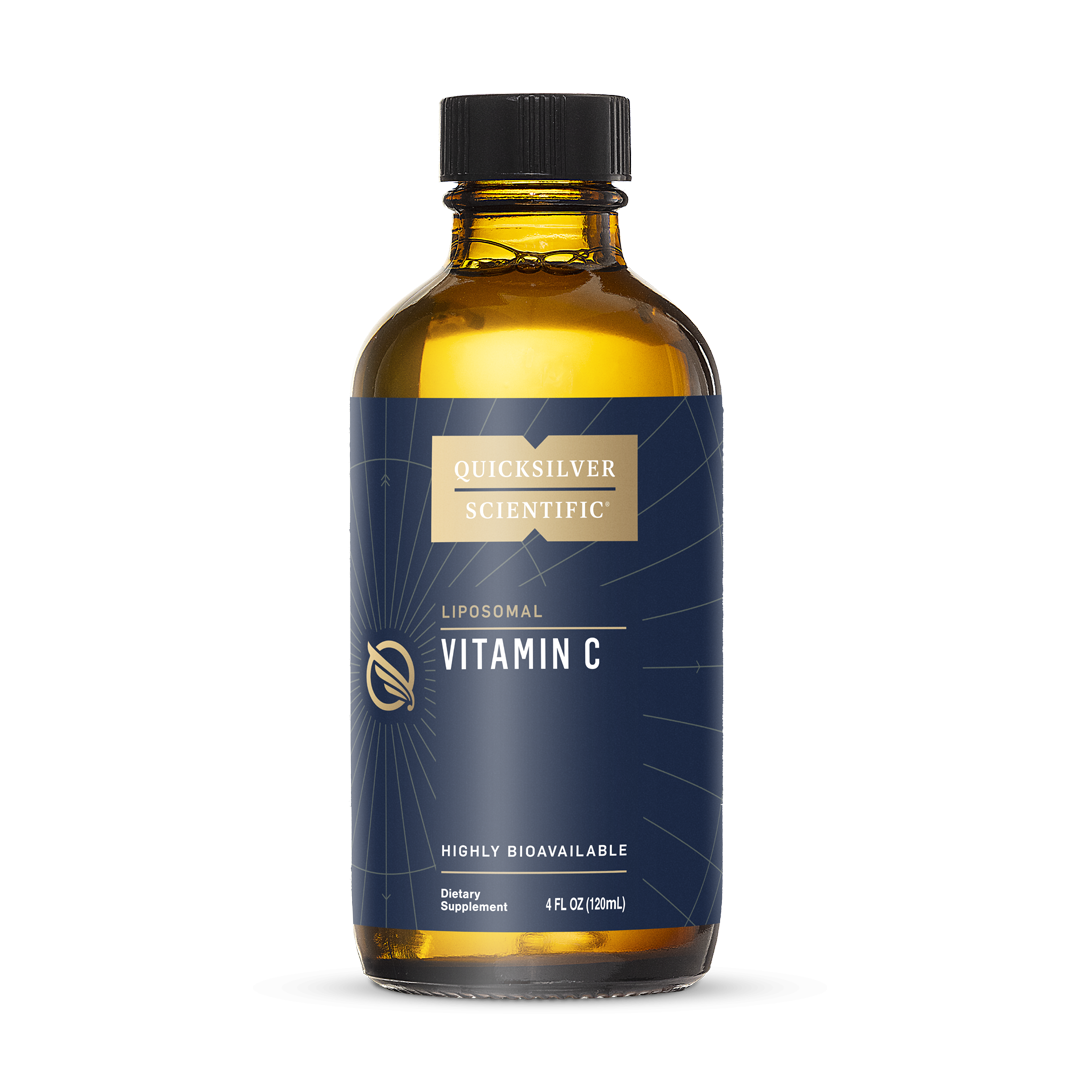 Quick Silver Vit C Liposomal 4Oz - Premium Liposomal Vitamin C Supplement for Immune Support & Skin Health | Perfect for Daily Wellness & Travel