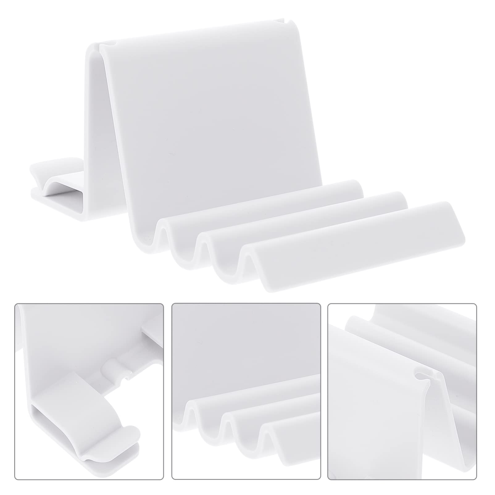 Portable Phone Stand for Dorm & Office - Adjustable Multi-Angle Tablet Holder with Sturdy ABS Construction - Perfect for Watching Videos, Video Calls & Hands-Free Reading