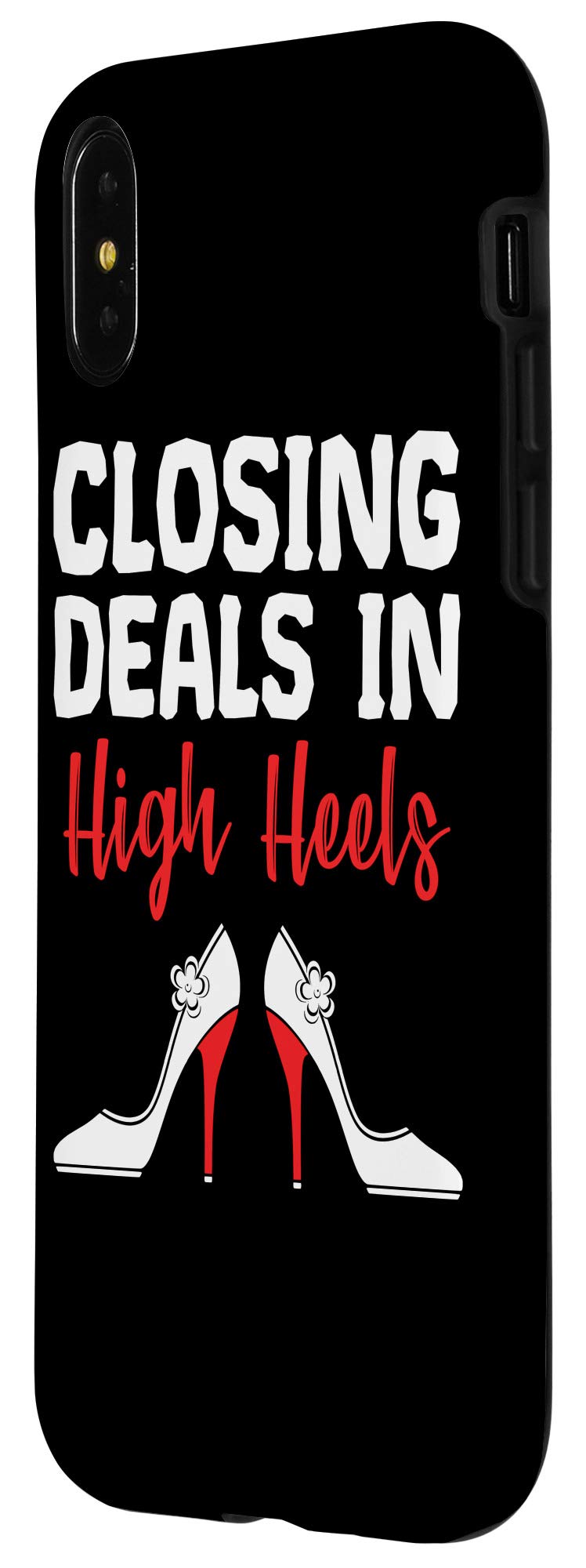 iPhone X/XS Funny Realtor & Broker Case - Premium Phone Cover for Closing Deals in Style | Perfect Gift for Real Estate Agents & Business Professionals