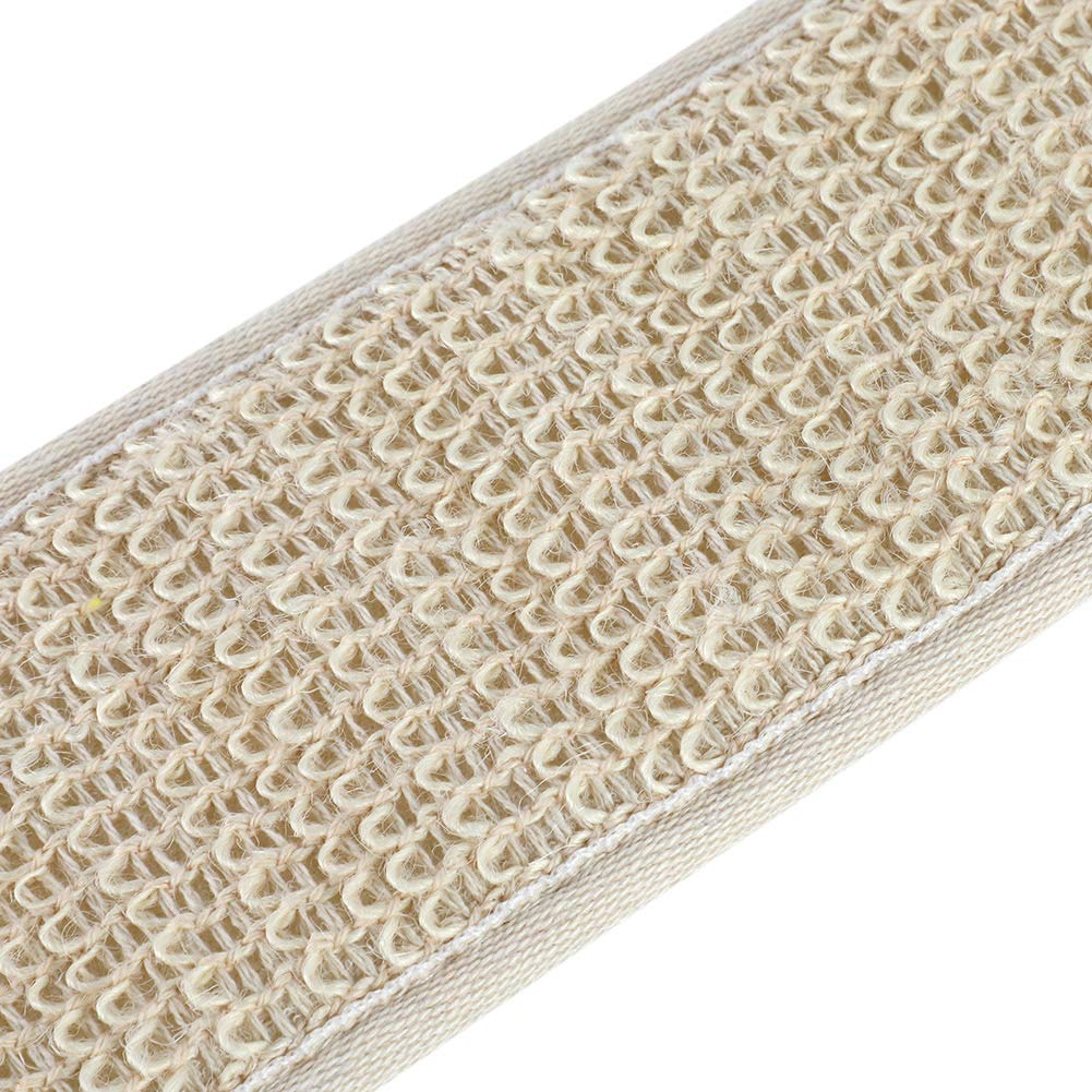 Jerliflyer Exfoliating Cotton Linen Towel - Premium Bath Scrub Towel for Gentle Skin Exfoliation & Body Cleansing | Ideal for Spa, Shower & Dry Brushing Routine