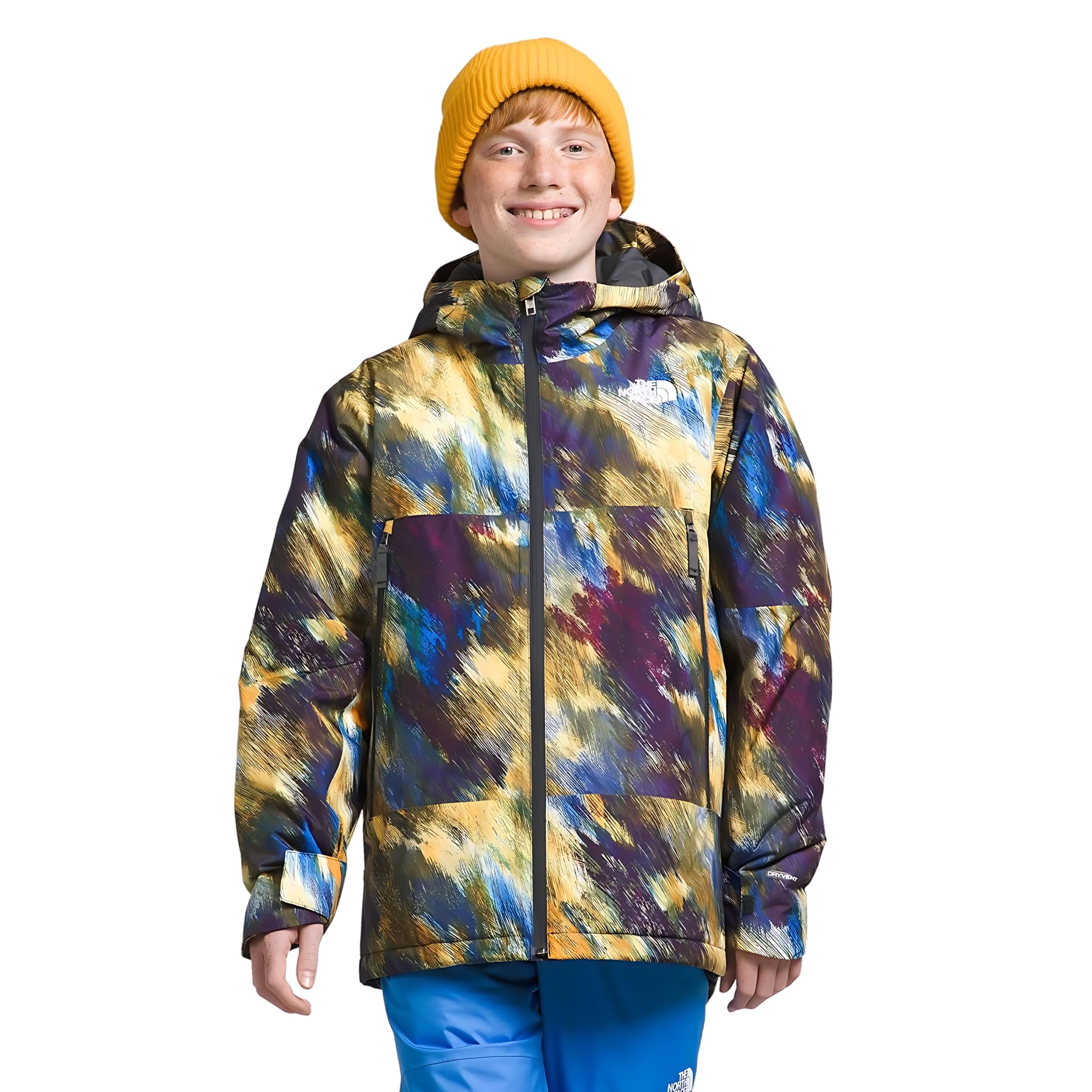 THE NORTH FACE Boys' Freedom Insulated Jacket - Waterproof Winter Coat for Kids - Warm Snow Jacket for Outdoor Activities, Skiing, and School