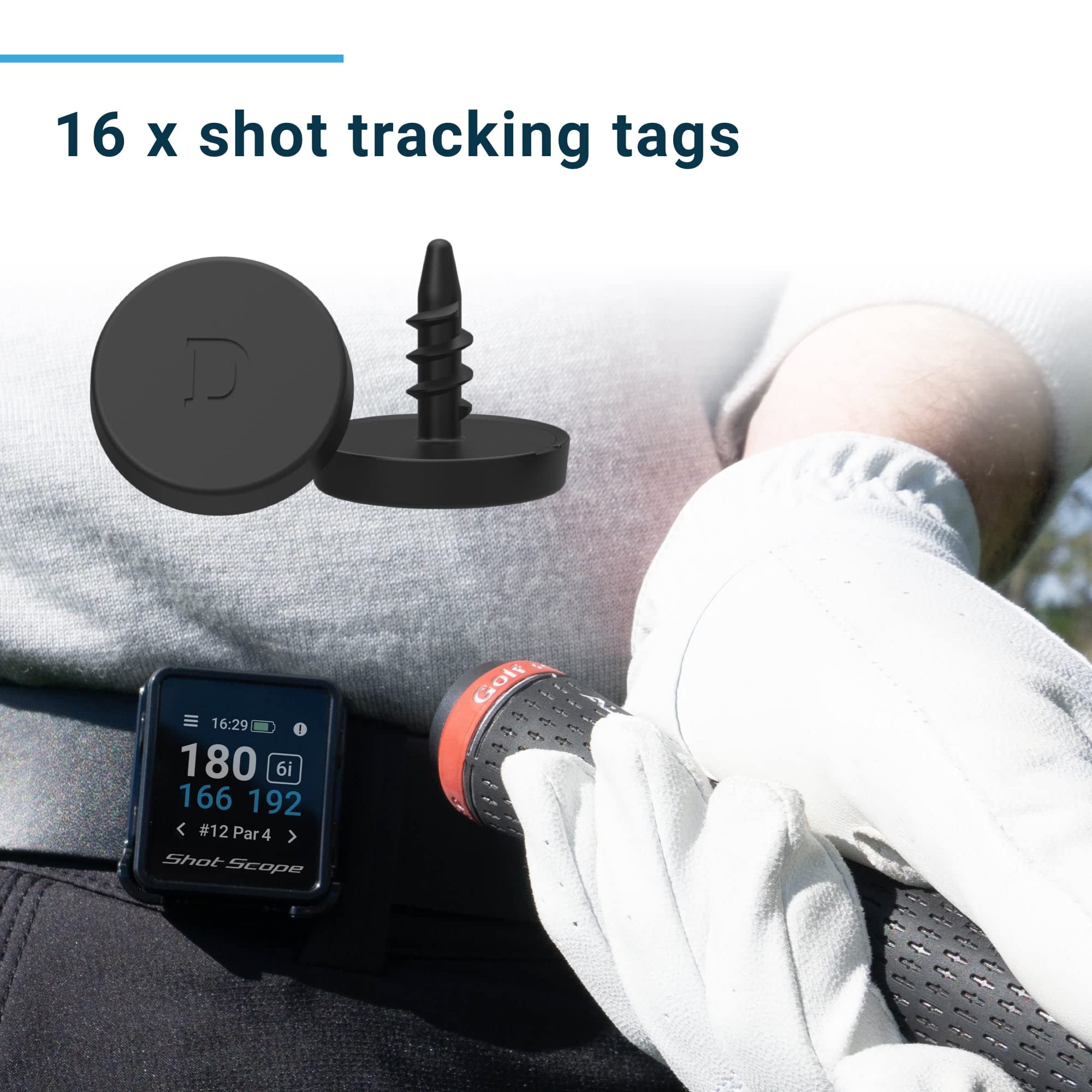 Shot Scope H4 Handheld Golf GPS Rangefinder - Accurate Distance Measurement for Golfers | Perfect for Course Play & Practice Sessions