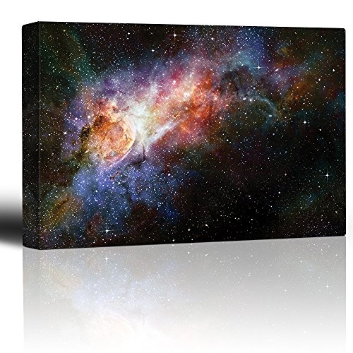 Vibrant Starry Galaxy