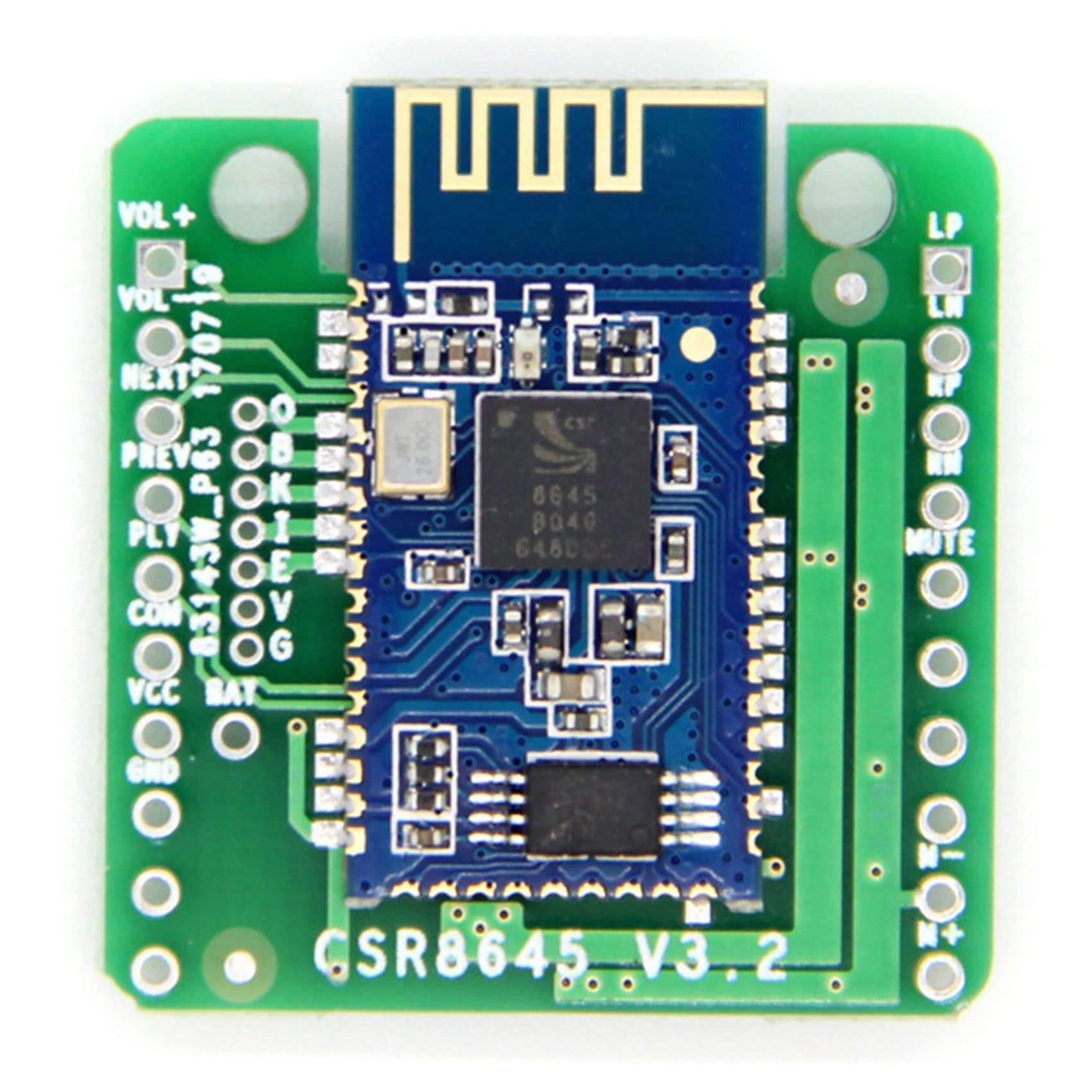 Silriku CSR8645 Bluetooth 5.0 Amplifier Board - 5W Dual Channel Audio Receiver Module for Wireless Speaker DIY Projects - Perfect for Home Audio, Car Stereo & Portable Sound Systems