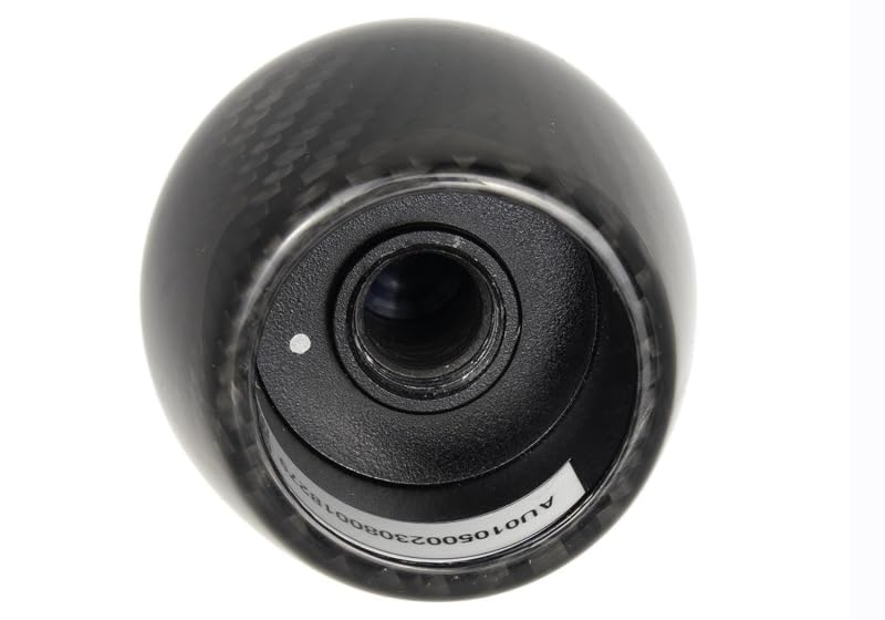 Ford Racing M-7213-FSTCF Focus ST 6-Speed Manual Transmission Carbon Fiber Shift Knob - Black | Upgrade Your Driving Experience for Sporty Performance & Interior Style