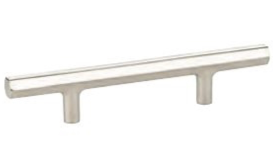Modern Geometric Polished Nickel Cabinet Knobs and Drawer Pulls - Sleek Hardware for Kitchen, Bathroom & Furniture Upgrade - Perfect for Home Renovation and DIY Projects