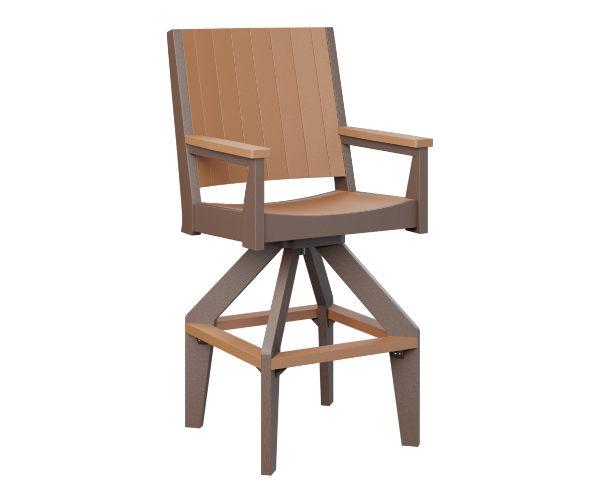 Cedar on Chocolate Brown
