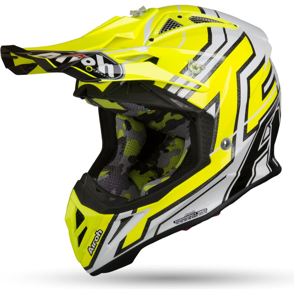 Airoh Aviator 2.2 Cairoli 019 Limited Edition Yellow Motocross Helmet - Lightweight & Durable Off-Road Racing Helmet for MX, Enduro & Adventure Riding