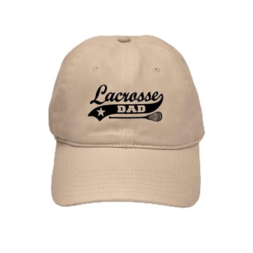 Khaki - Lacrosse Dad Cap
