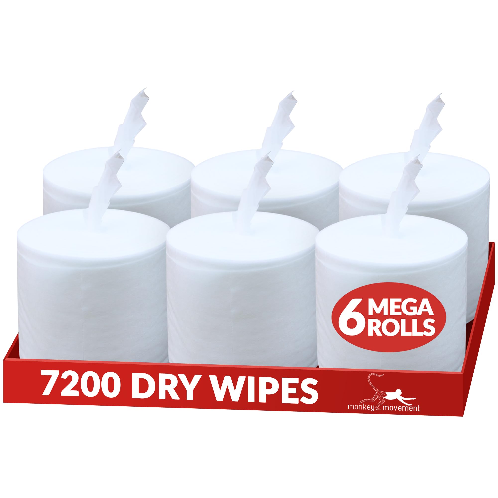 Dry Wipes Refill Set - 7200 Premium 7