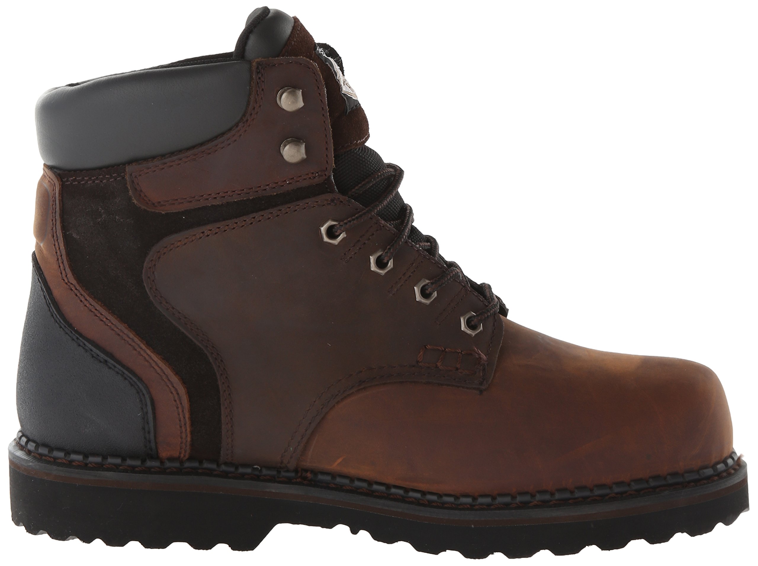Georgia Boot Men's Brookville 6 Inch Waterproof Work Boots - Durable Safety Shoes for Construction, Hiking & Outdoor Work