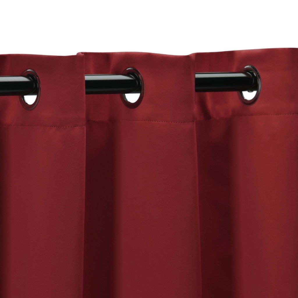 Blackout Curtains with Grommet Top - Solid Classic Modern Window Treatment for Bedroom & Living Room - Noise Reducing & Energy Saving