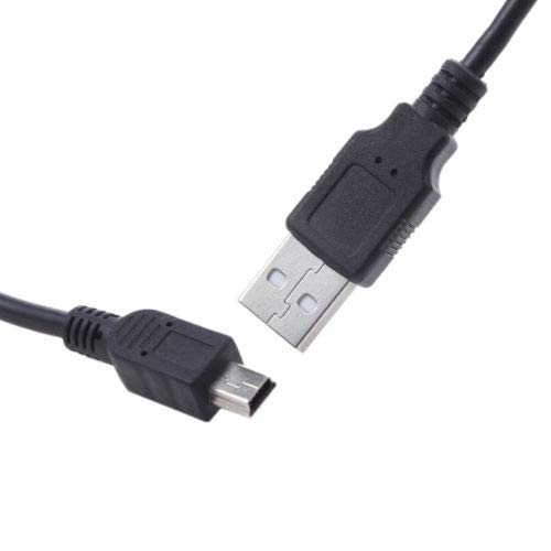 Mini USB Sync Cable for Philips Digital Photo Frame - Fast Data Transfer & Charging Cord - Compatible with Keychain Digital Picture Frames (Home, Office, Travel Use)