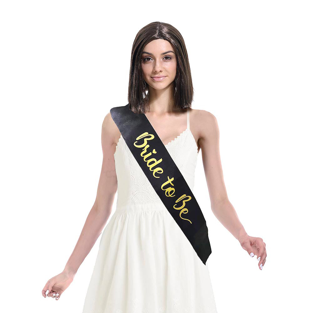 Bride to Be Party Sash - Elegant Rhinestone Wedding Bachelorette Accessory for Bridal Showers & Bachelorette Parties