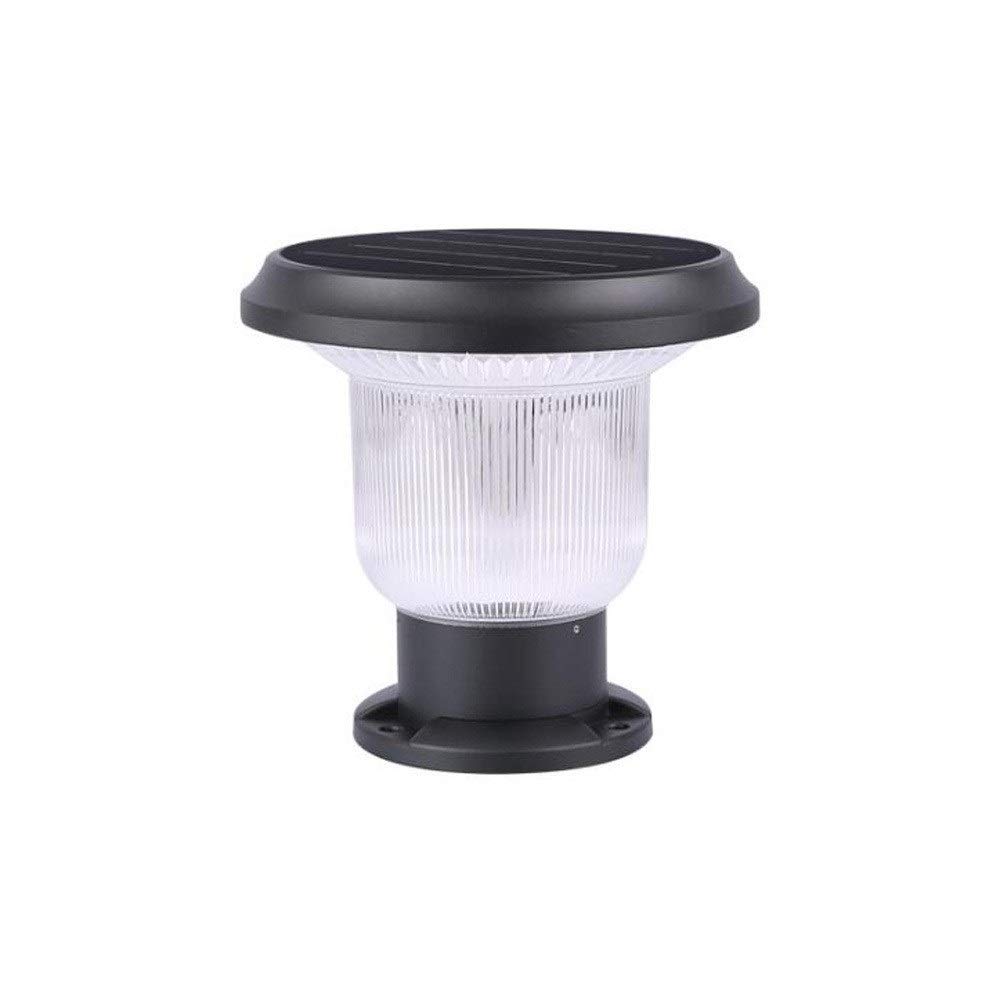 Solar Powered Outdoor LED Fence Lamp - IP65 Waterproof Garden Post Cap Light for Landscape, Deck, Courtyard & Pathway Lighting | Energy Efficient Solar Pillar Light for Nighttime Decoration & Safety