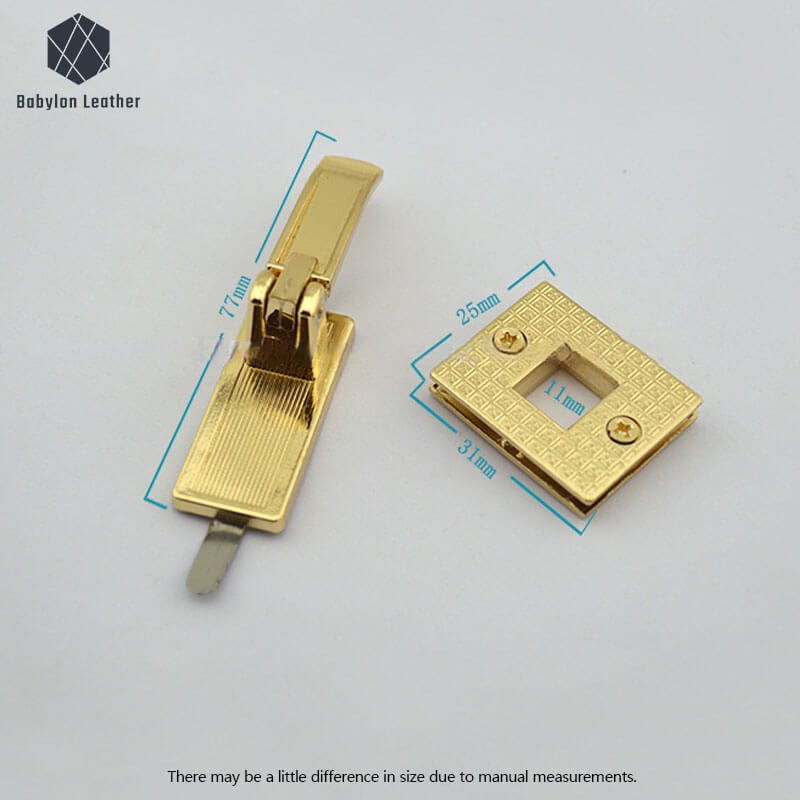 Rectangle Jewelry Clasp - Secure Flip Lock Closure for Necklaces, Bracelets & DIY Crafts - Perfect for Jewelry Making & Repair