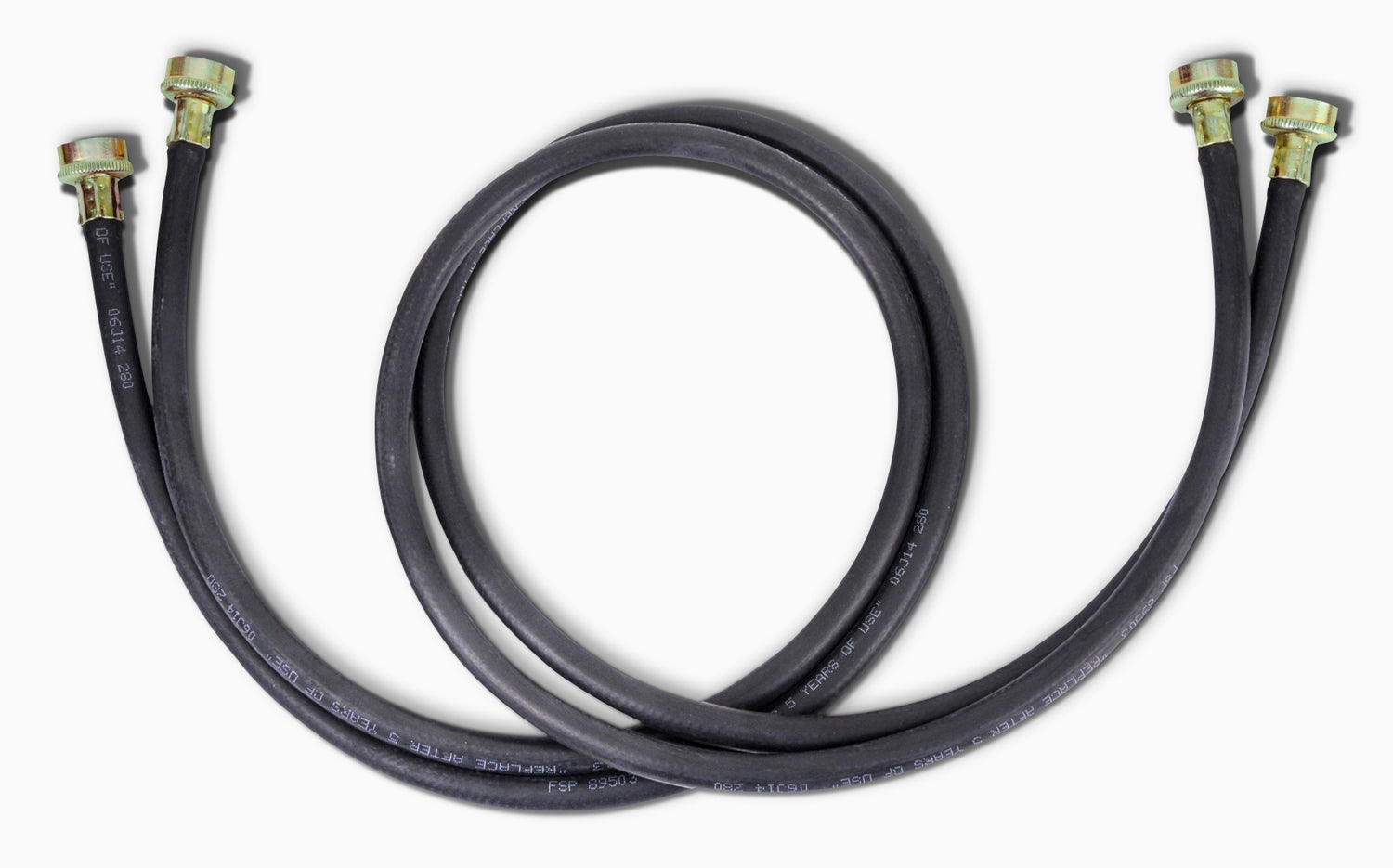 Whirlpool 5' Inlet Hoses 8212641RP - Replacement Water Supply Hoses for Washing Machines & Dishwashers | Perfect for Home Laundry & Kitchen Use
