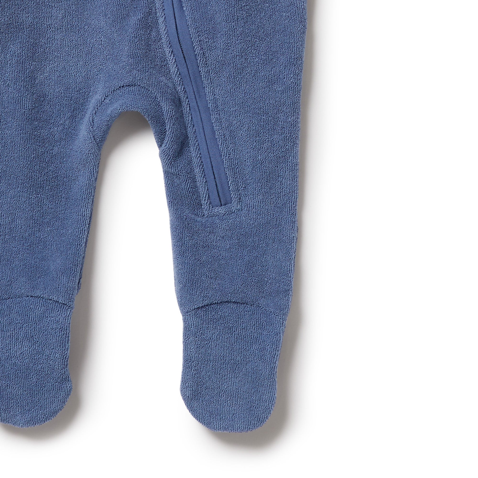 Organic Cotton Terry Zipsuit for Babies - Soft & Breathable One-Piece Romper with Snap Buttons | Perfect for Newborns, Infants & Toddlers | Ideal for Playtime, Naptime & Daily Wear