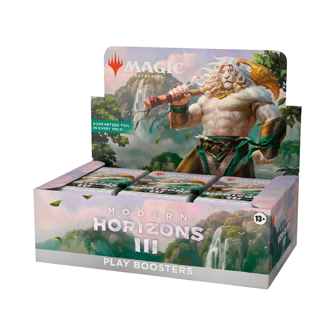 Magic: The Gathering Modern Horizons 3 Play Booster Box - 36 Packs for Collectors & Players - Perfect for Drafting, Deck Building & Competitive Play