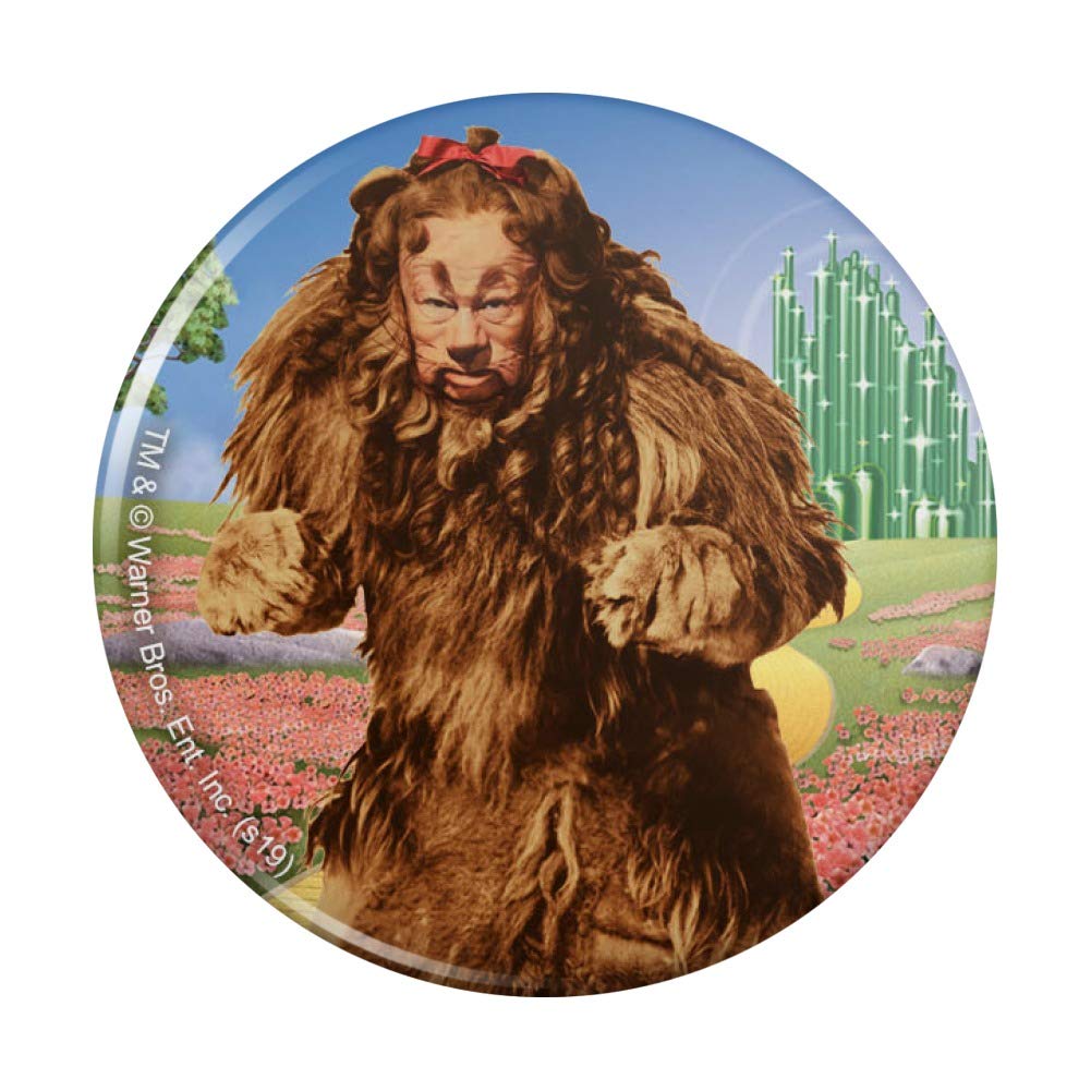 Wizard of Oz Lion Character Fridge Magnet - Decorative Kitchen Refrigerator Locker Button for Fans & Collectors | Perfect for Home, Office, or Gift Giving