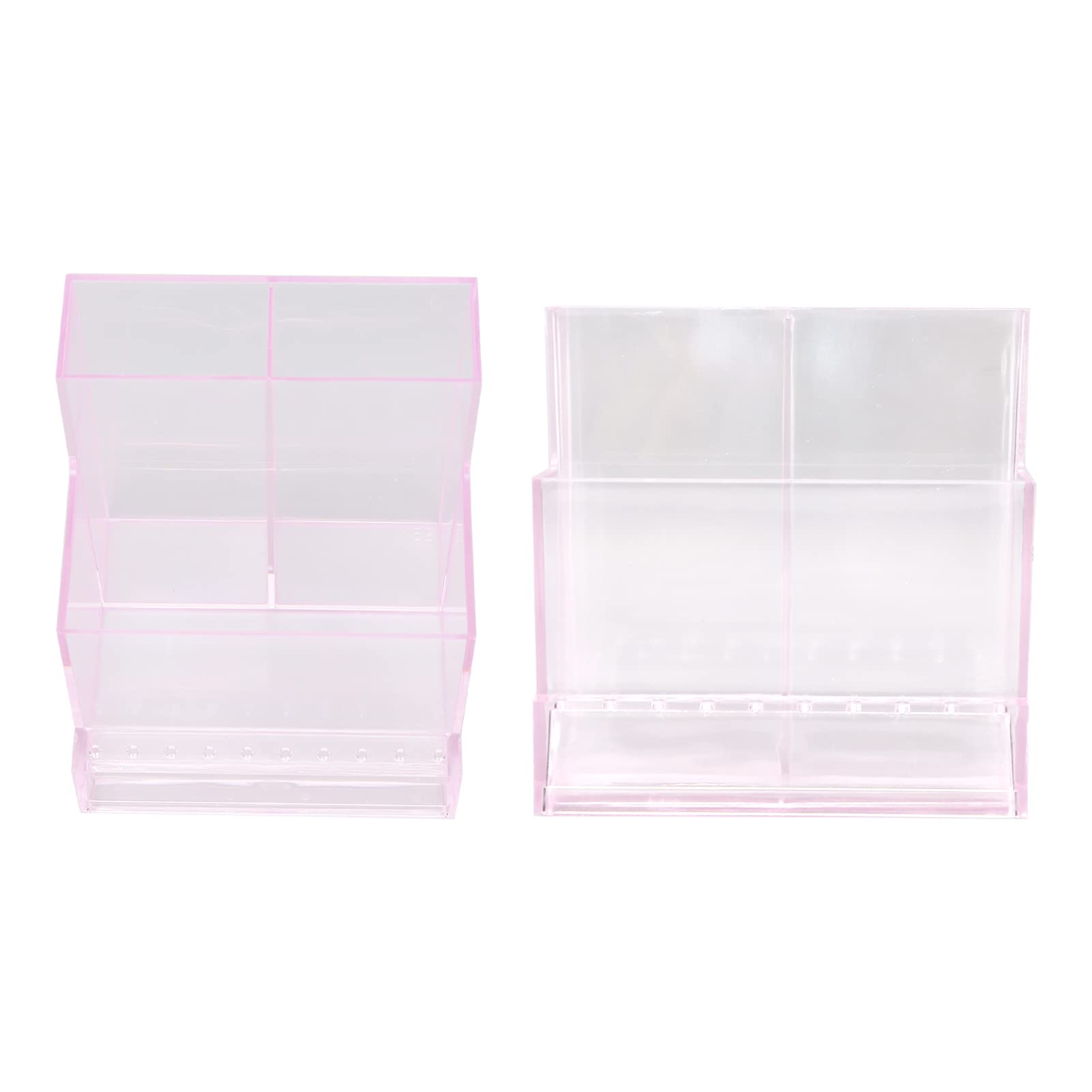 Professional Manicure & Nail Drill Machine Storage Box with Multiple Compartments - Organize Nail Care Tools & Skin Care Products at Home | Perfect for Salon, Spa & Personal Nail Care Routine