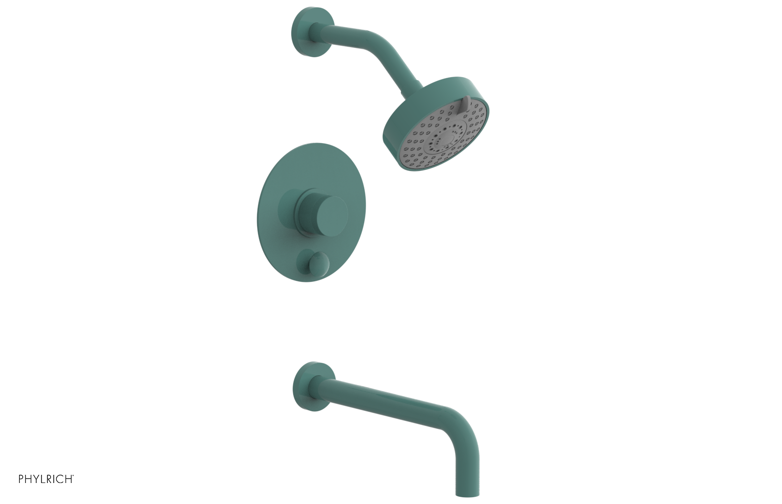BASIC II 10 Pressure Balance Tub and Shower Faucet Set with 230 26 10 Valve - Perfect for Bathroom Renovation & Modern Home Upgrade