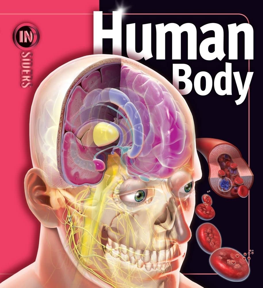 Human Body (Insiders) - Interactive Anatomy Book for Kids & Adults - Perfect for Home Learning, School Education & Medical Studies