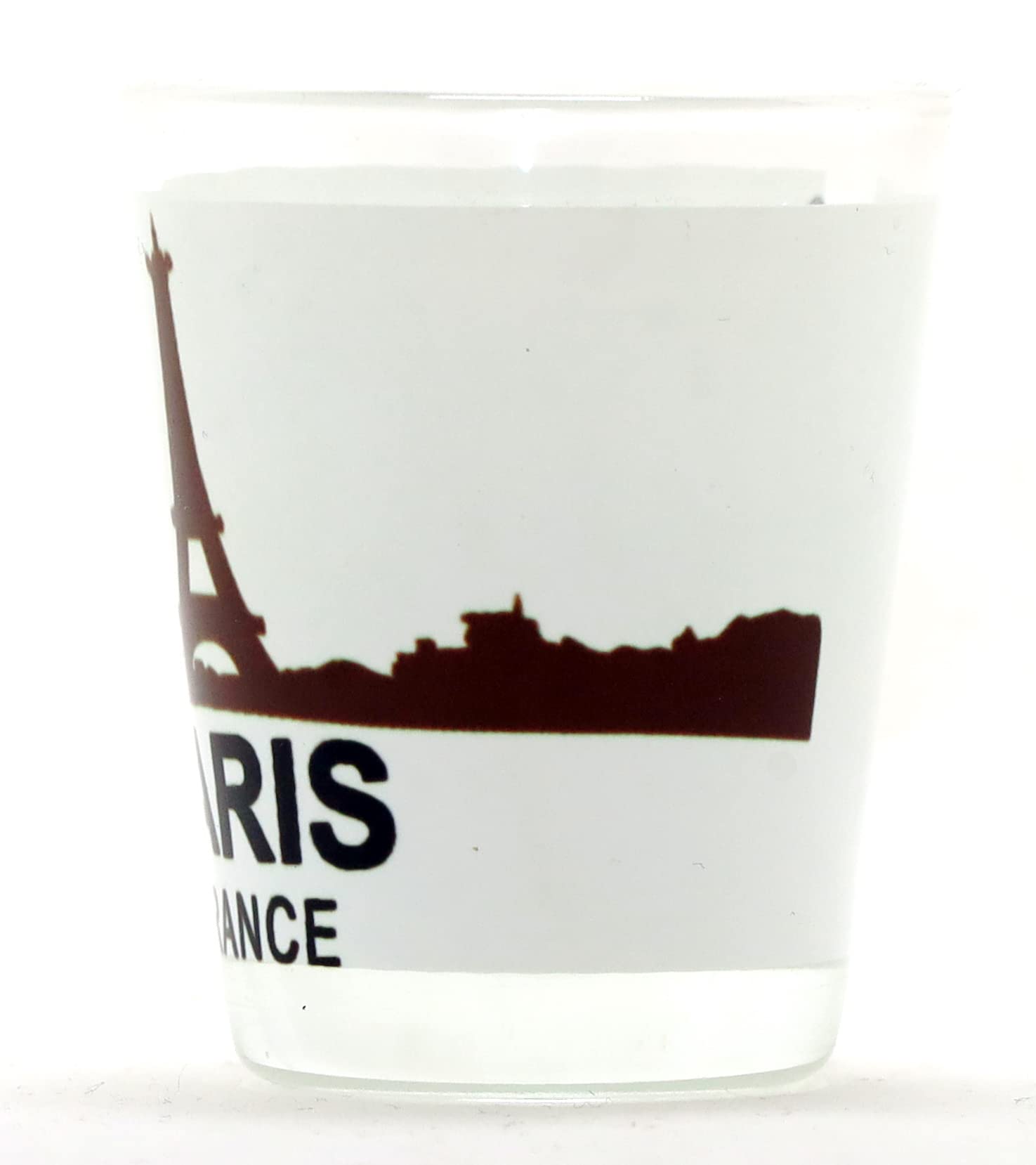 Paris France Eiffel Tower Sunset View Shot Glass - 2oz Souvenir Glass for Whiskey, Tequila & Cocktails - Perfect for Travel Lovers, Collectors & Party Favors