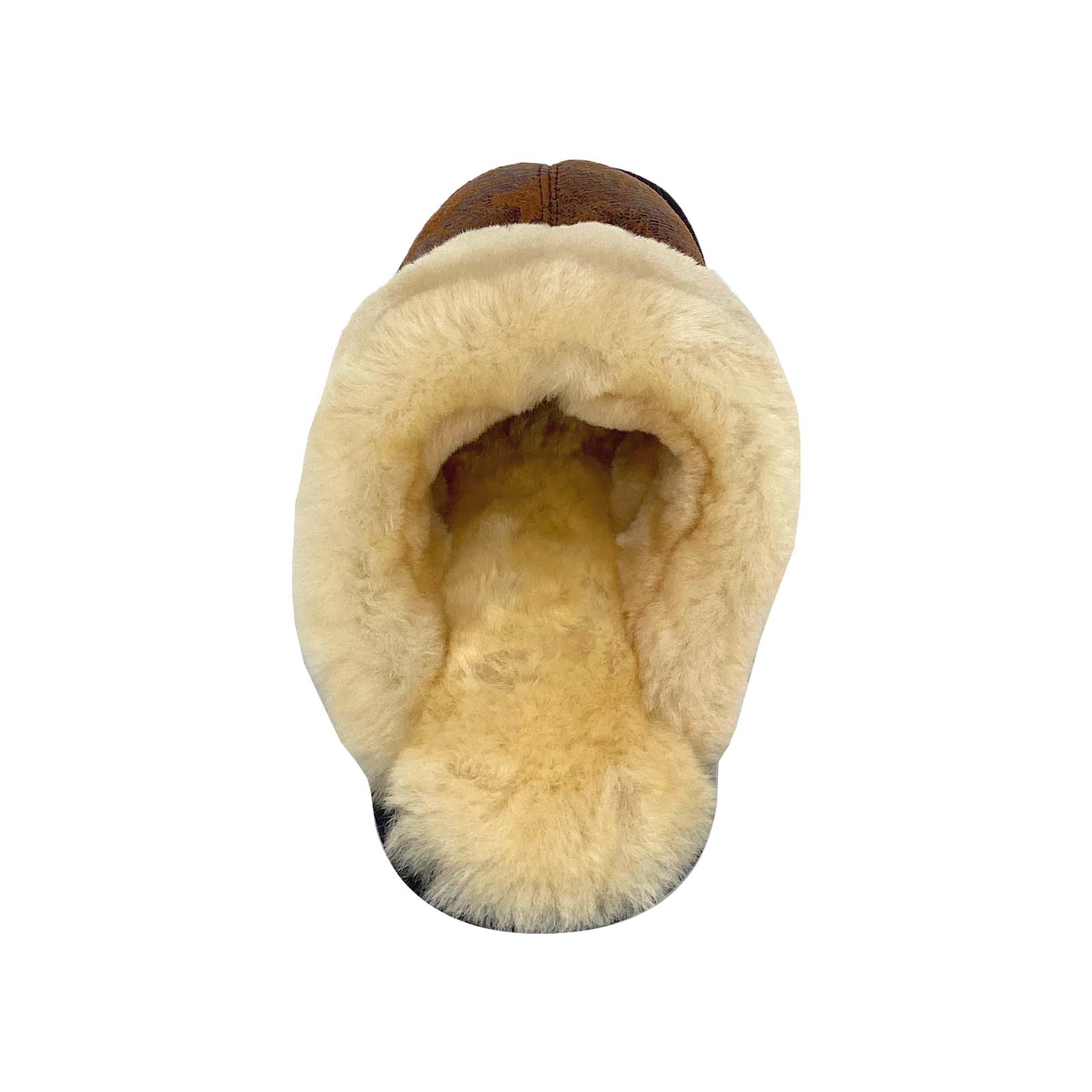 Cozy Women's Sheepskin Dunes Slippers - Soft Indoor/Outdoor House Shoes for Winter Comfort & Warmth - Perfect for Home, Lounge, and Cold Weather Wear